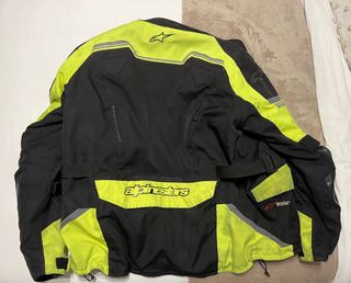 Chaqueta Moto Alpinestars Drystar Negra/Amarilla
