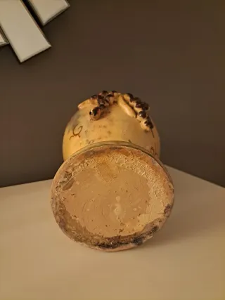 Botijo antiguo en cerámica de Priego (Cuenca)