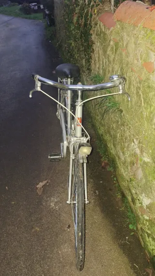 Bicicleta Peugeot Clásica Plata/Gris