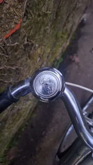 Bicicleta Peugeot Clásica Plata/Gris