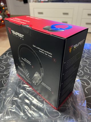 Cascos Gaming Tempest Ethereal Negro