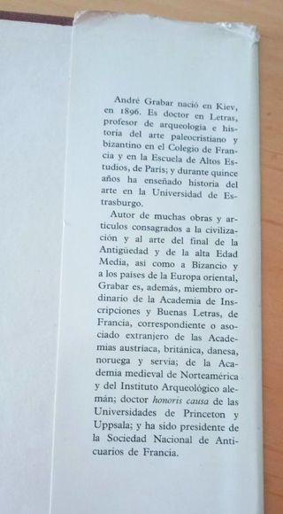 EL PRIMER ARTE CRISTIANO 200-395 ANDRE GRABAR