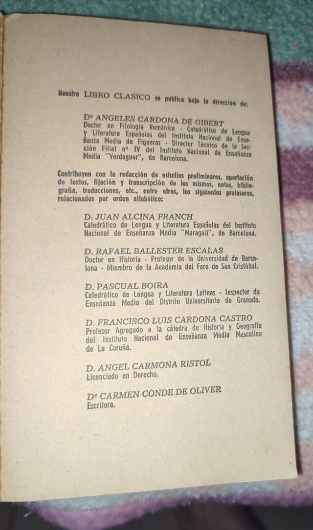 Vida – Torres Villarroel | Clásico Bruguera