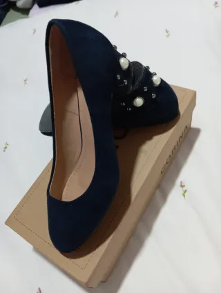 Zapatos azul marino T.38