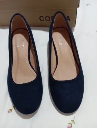 Zapatos azul marino T.38