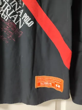 Camisa La Martina Negra Original