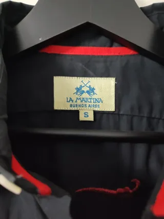 Camisa La Martina Negra Original