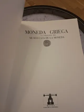 Libro Moneda Griega - Museo Casa de la Moneda