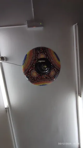 Lámpara turca mosaico cristal