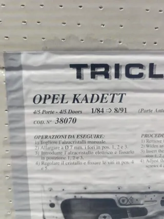 Kit Elevalunas Eléctrico Opel Kadett