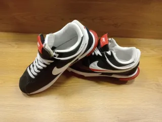 Tenis Nike Negro y Rojo