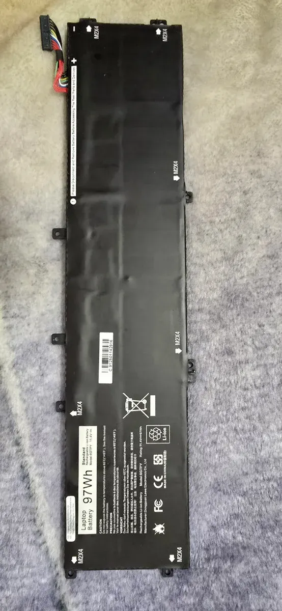 Batería Laptop Dell 97Wh