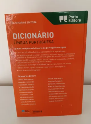 (PORT).DICIONARIO EDITORA DA LINGUA PORTUGUESA