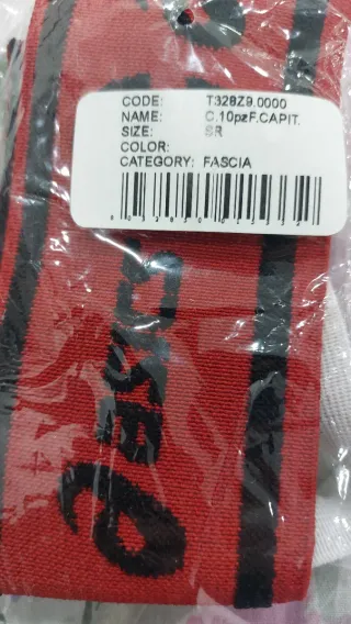 Fascia Capitano Asics Nuova