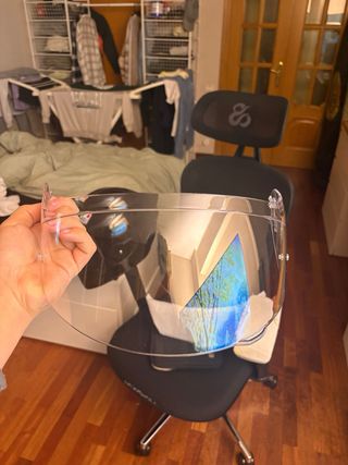 Casco AGV K1S Negro con dos viseras +protector agv