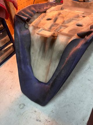 Asiento Yamaha XTZ 660 3YF Tenere Azul