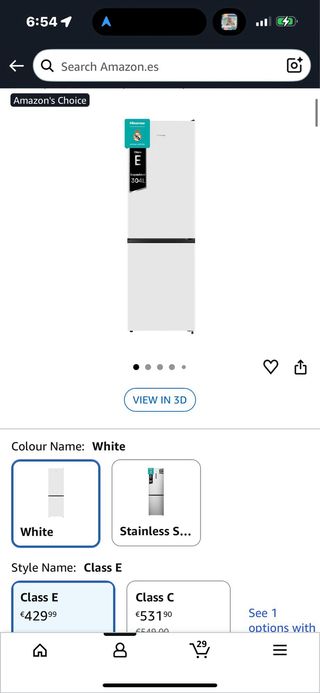 Nevera Combi Hisense Blanca