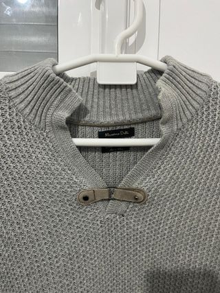 Massimo Dutti Jersey Gris