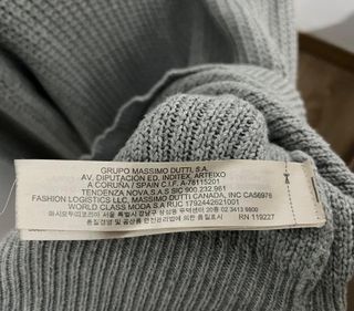 Massimo Dutti Jersey Gris