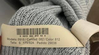 Massimo Dutti Jersey Gris