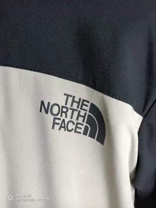 Giacca The North Face color block beige/nera XL
