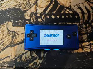 Nintendo Game Boy Micro Azul + Juegos