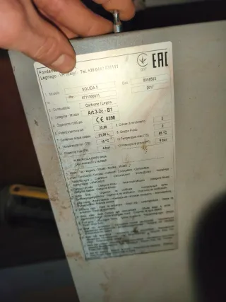 Caldera de leña Sime