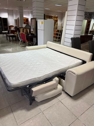 Sofá Cama Italiano Beige