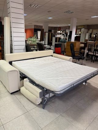 Sofá Cama Italiano Beige