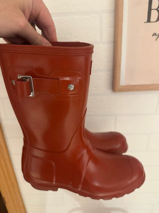 Botas Hunter Rojas Talla 37