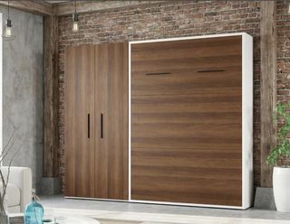 CAMA ABATIBLE CON ARMARIO NOVA.