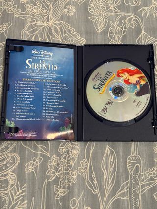 DVD La Sirenita Edición Especial