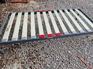 Somier para cama nido gris y rojo