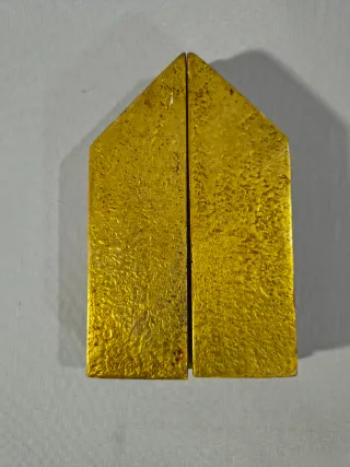 Pequeño tríptico religioso Virgen María