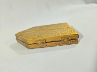 Pequeño tríptico religioso Virgen María