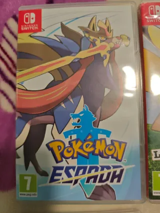 Confezione da 5 scatole di giochi per Nintendo Switch Pokémon e Mario