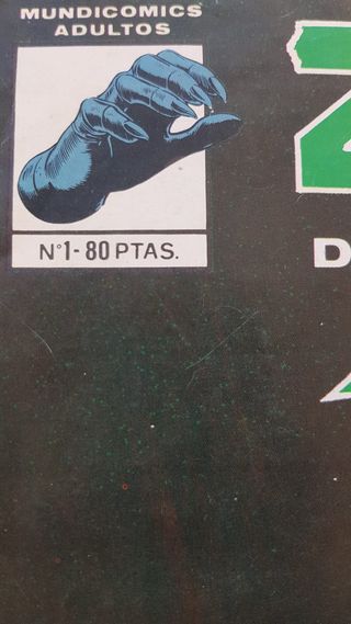 Comic Original Zarpa de Acero Nº1