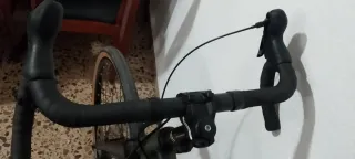 Bici Gravel Triban talla m + Casco + Rodillo+porta