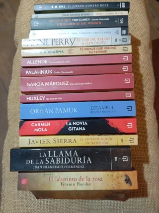 Libros de bolsillo a 2€