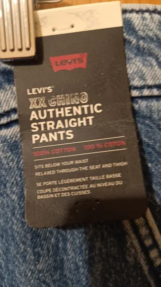 Pantalones Levi's Chinos Vaqueros Azules