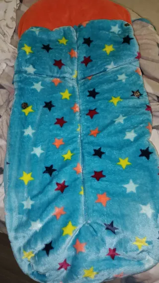 Saco para bebé con estrellas