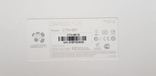 Tableta Gráfica Wacom Bamboo CTH-661