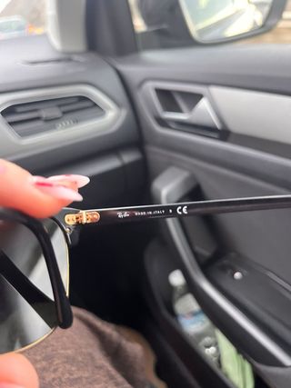 Gafas de sol Ray-Ban Clubmaster Negro/Dorado