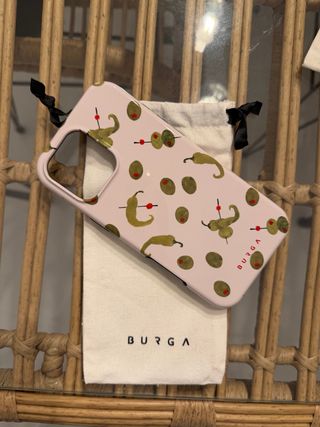 Funda Burga Diseño Aceitunas y Guindillas