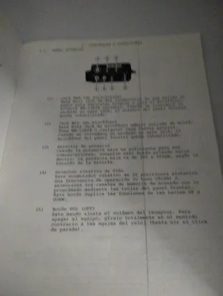 Manual de Instrucciones Yaesu FT-23R