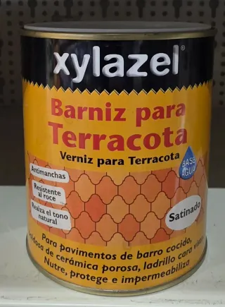 Barniz Xylazel Terracota Satinado Base Agua