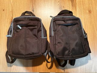 Mochilas marrones medianas (2 unidades)