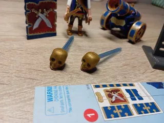Playmobil Pirata con Cañón y Accesorios