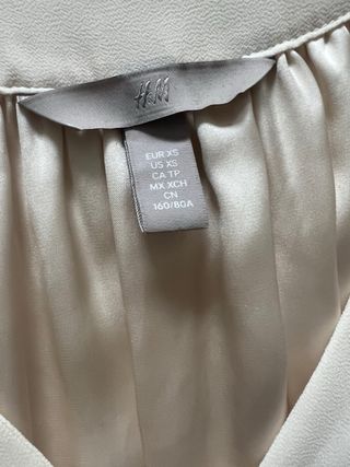 Vestido marfil elegante