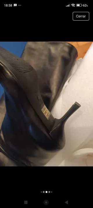 Botas altas Stuart Weitzman negras